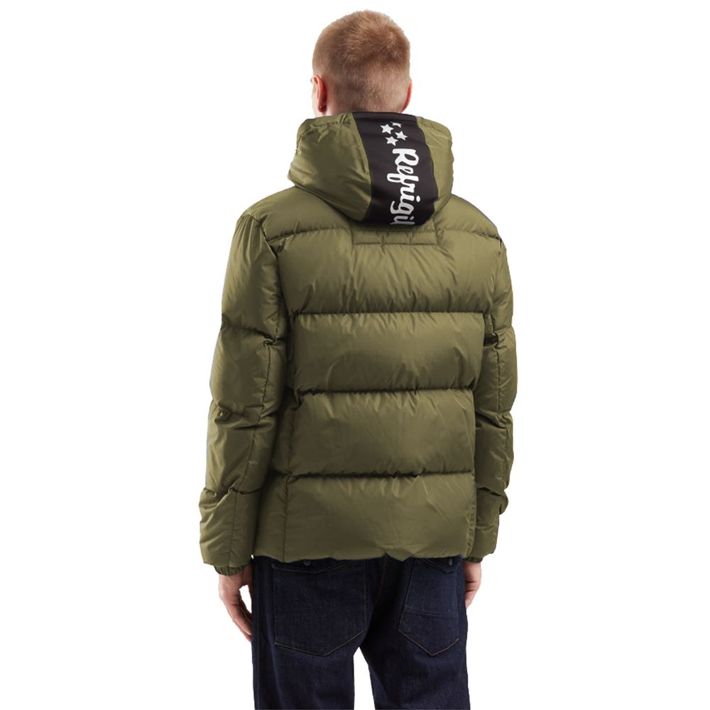 Refrigiwear Green Nylon Jacket for Elevated Style
