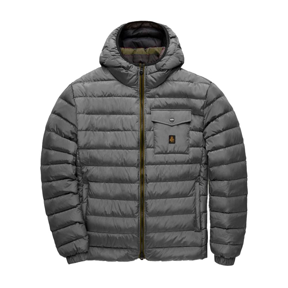 Refrigiwear Gray Nylon Jacket - Elevated Urban Outerwear