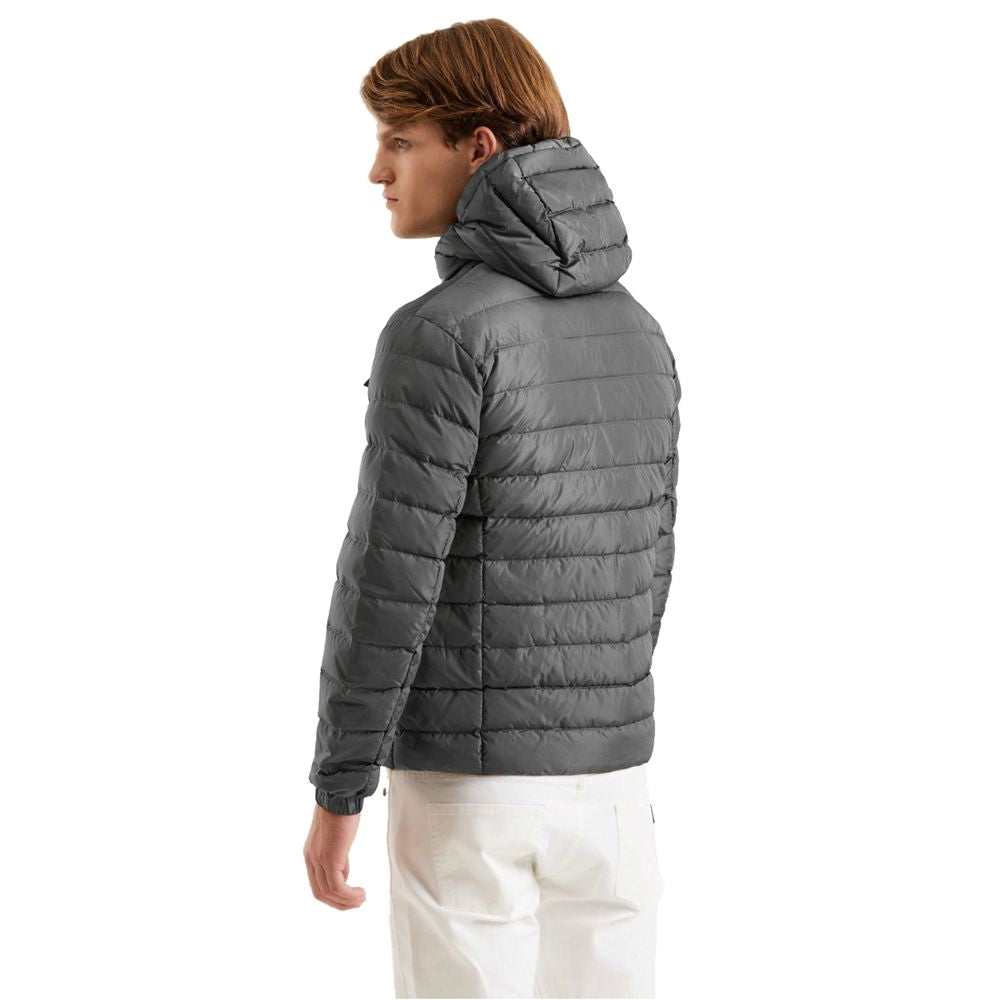 Refrigiwear Gray Nylon Jacket - Elevated Urban Outerwear
