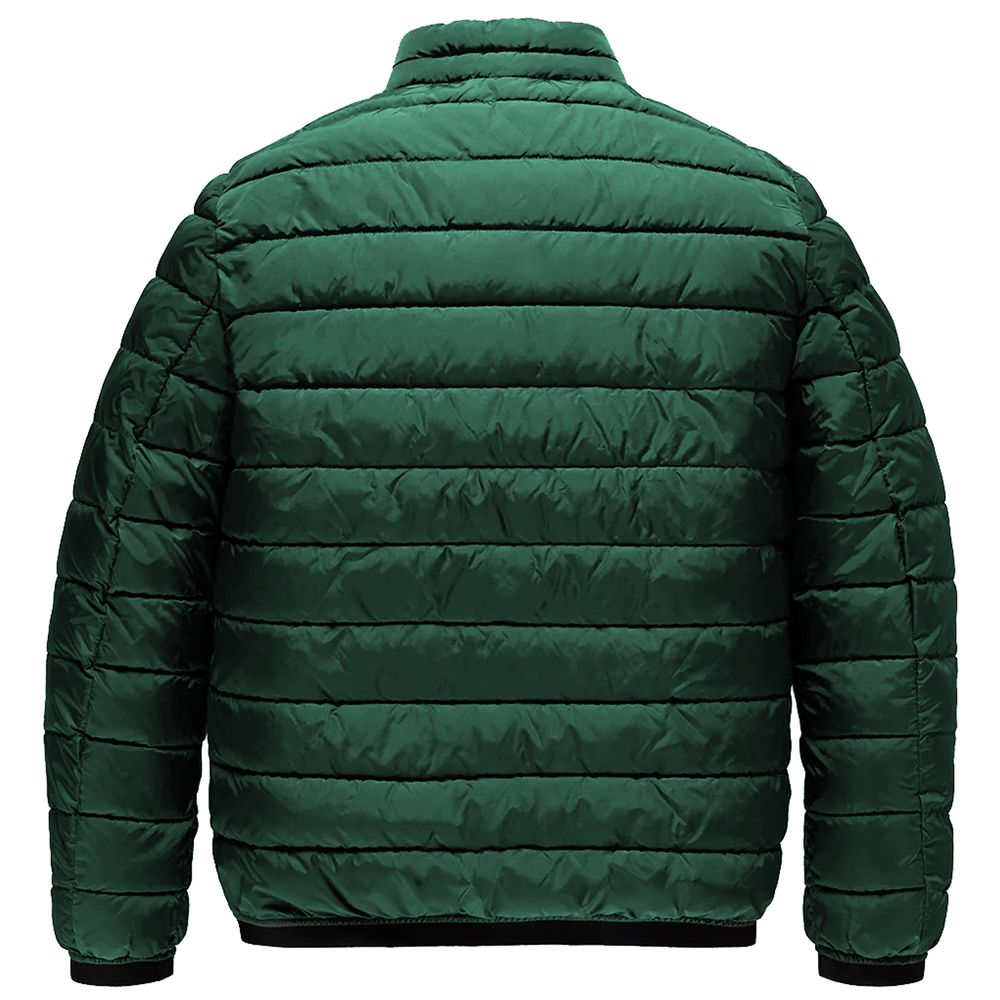 Refrigiwear Green Nylon Jacket for Effortless Elegance