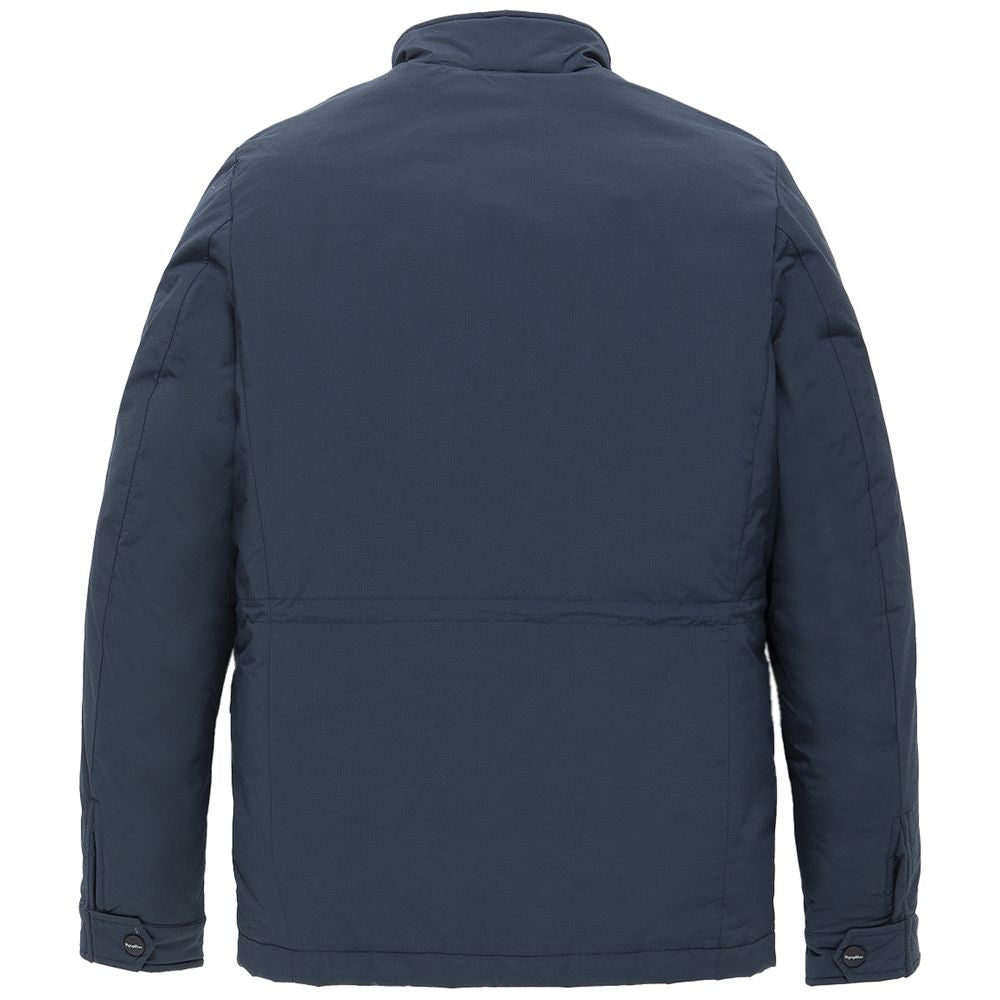 Refrigiwear Blue Nylon Utility Jacket