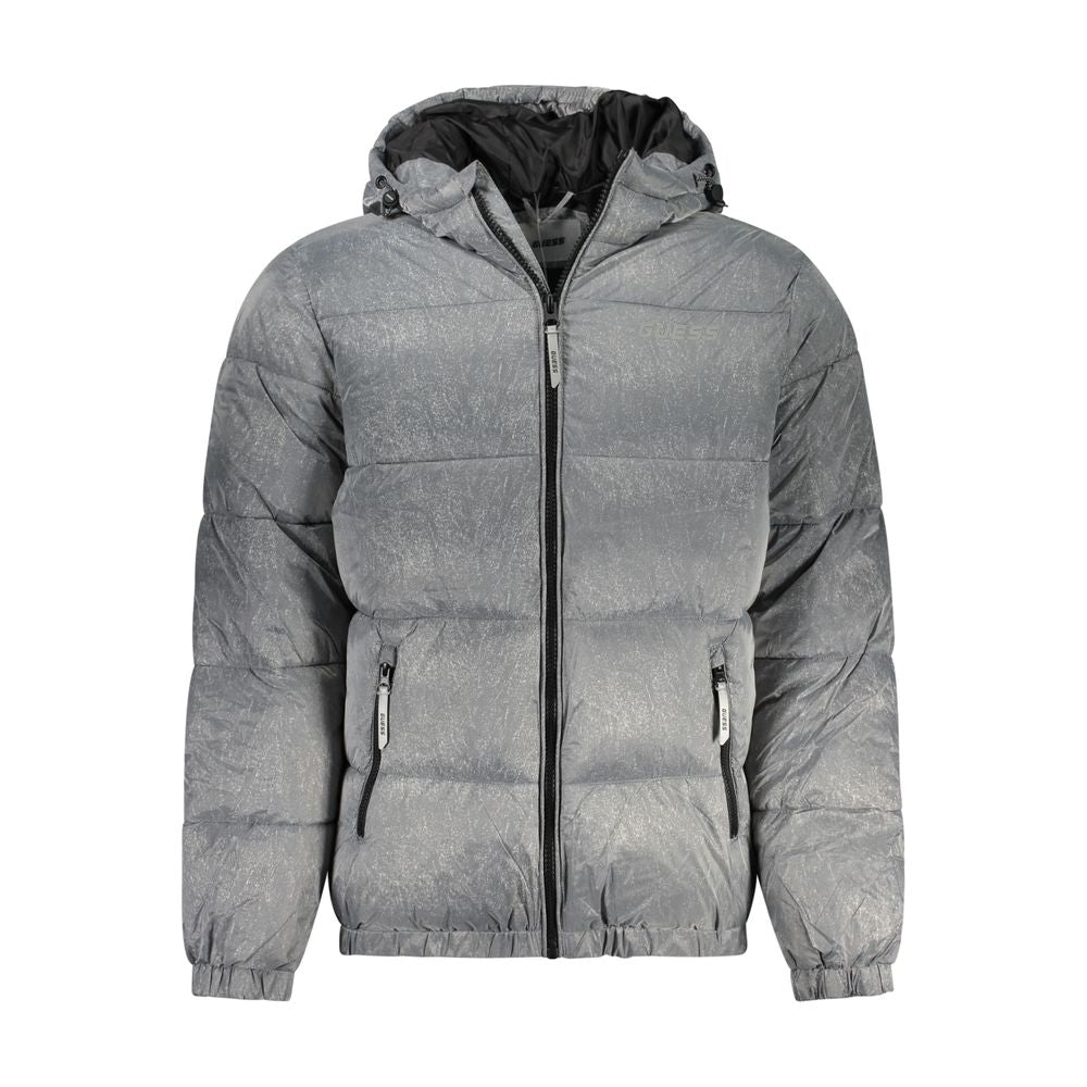 Guess Jeans Gray Cotton Jacket