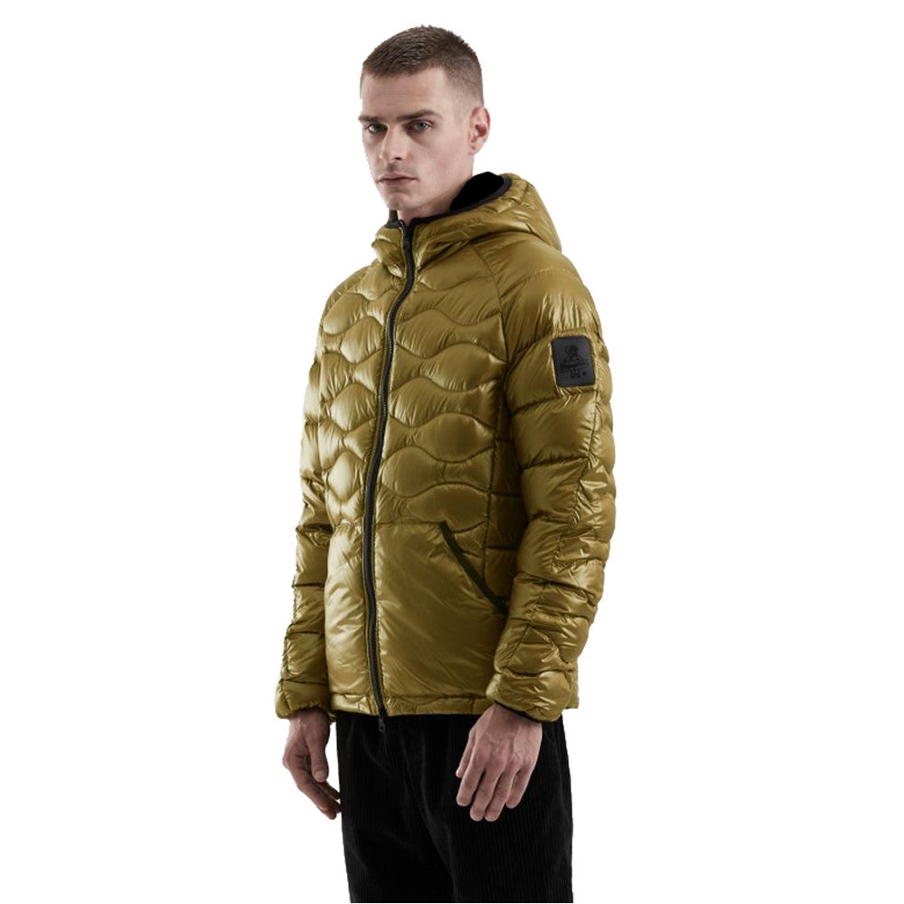 Refrigiwear Yellow Nylon Jacket for Elevated Style