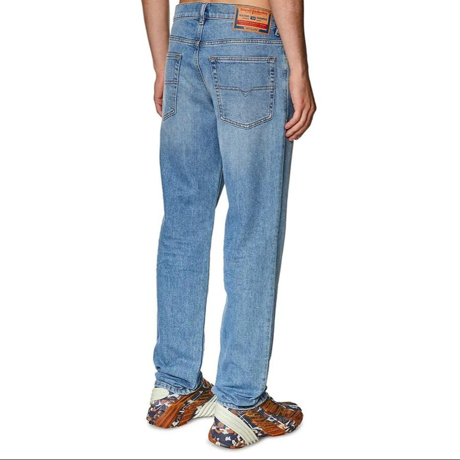 Diesel Light Blue Cotton Jeans for Effortless Elegance