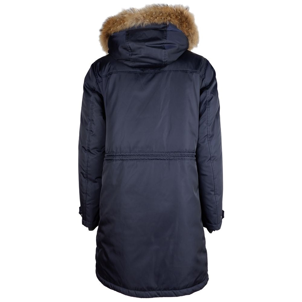 Add Blue Nylon Jacket - Sophisticated Luxury Outerwear