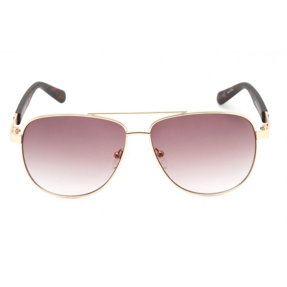 Guess Gold Metal Sunglasses - Timeless Elegance Redefined