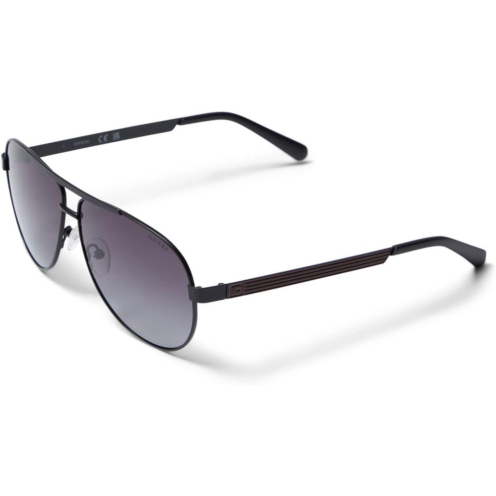 Guess Black Metal Sunglasses for Timeless Elegance