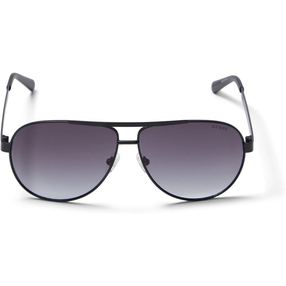 Guess Black Metal Sunglasses for Timeless Elegance