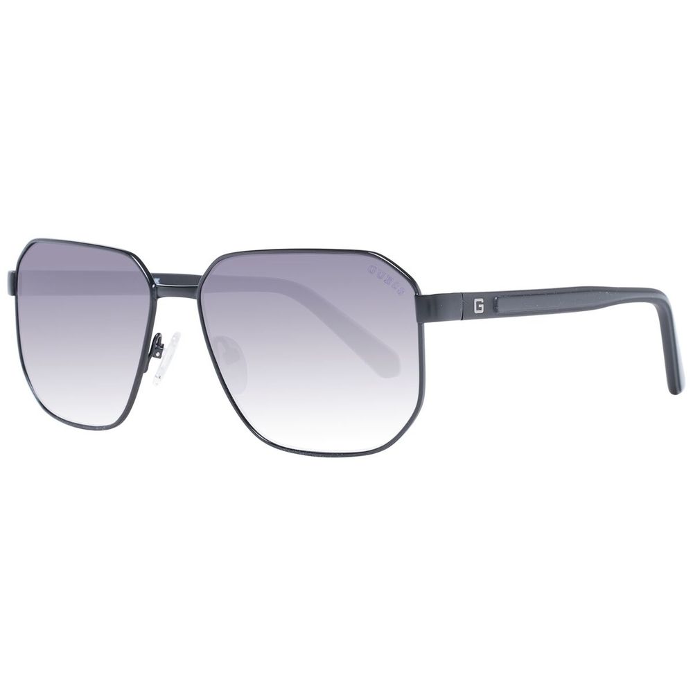Guess Black Metal Sunglasses for Timeless Elegance