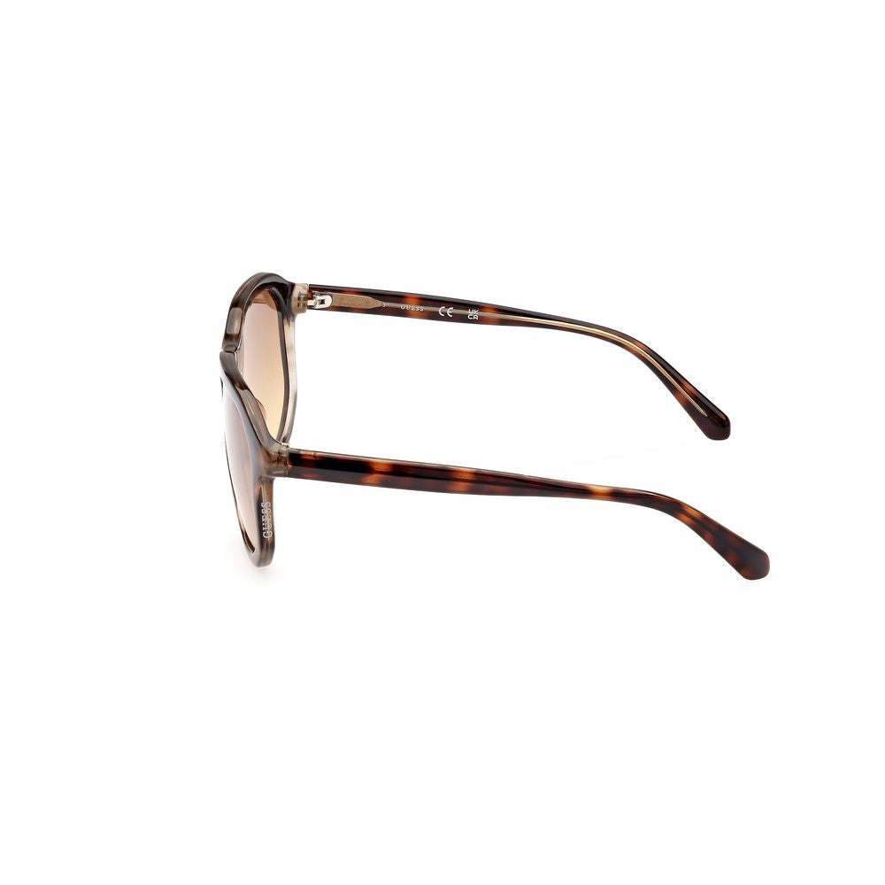 Guess Brown Injected Sunglasses - Timeless Luxury Accessory