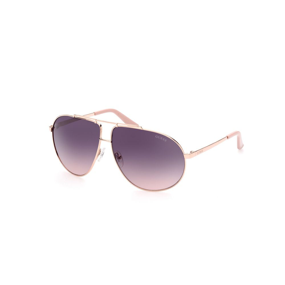 Guess Rose Gold Metal Sunglasses for Timeless Elegance