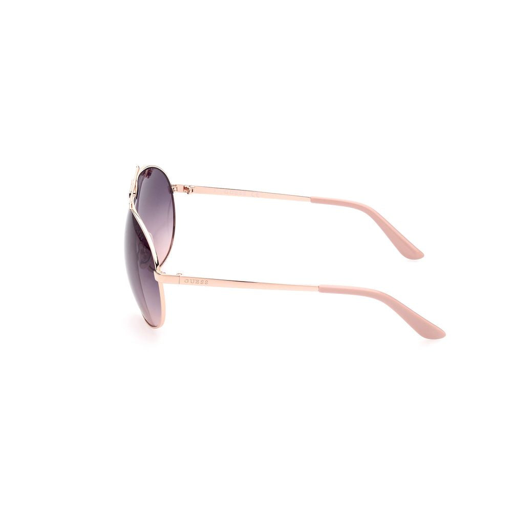 Guess Rose Gold Metal Sunglasses for Timeless Elegance