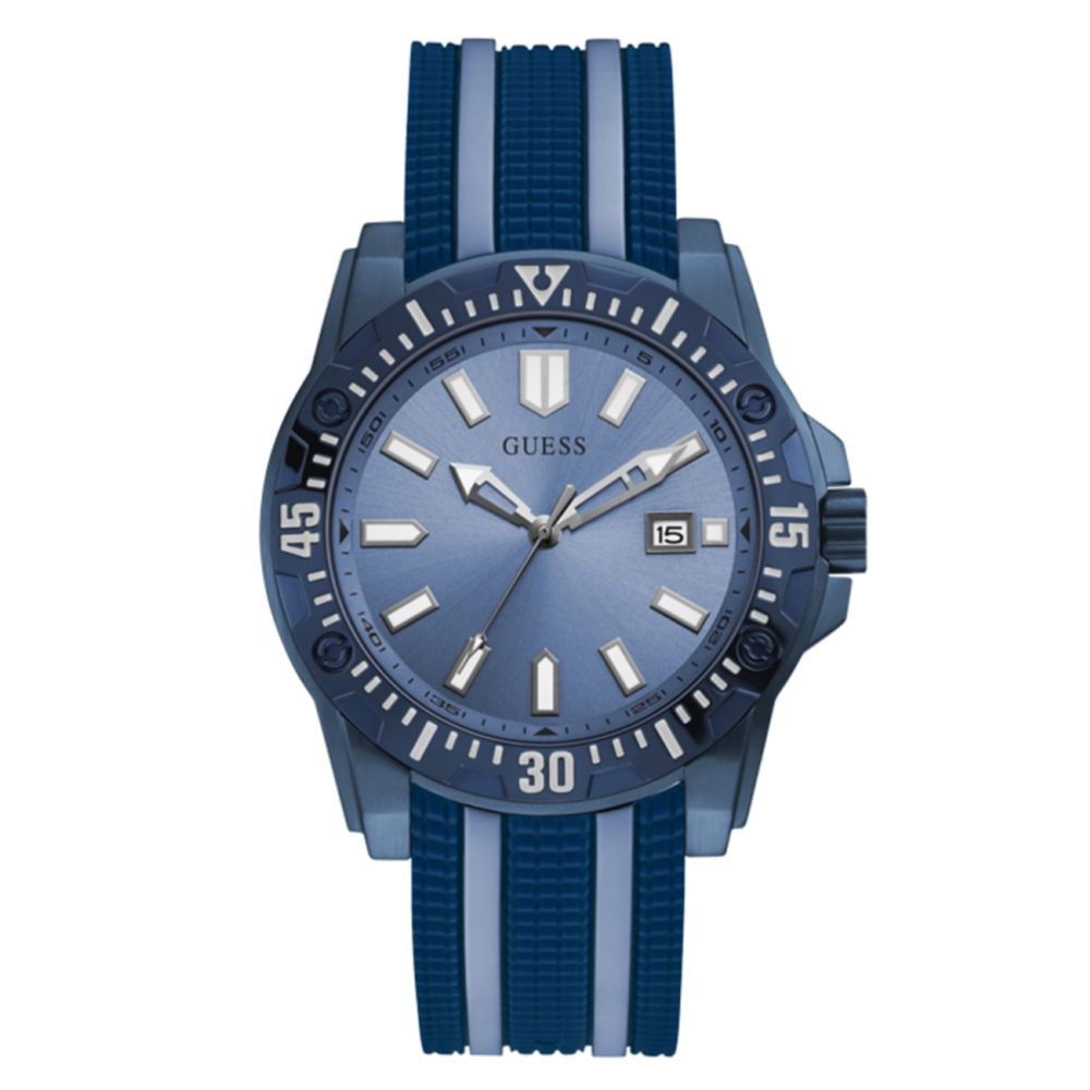 Guess Blue Silicone Watch – Timeless Elegance Redefined