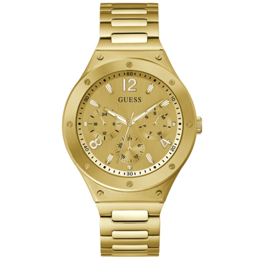Guess Gold Stainless Steel Watch - Timeless Elegance Redefined