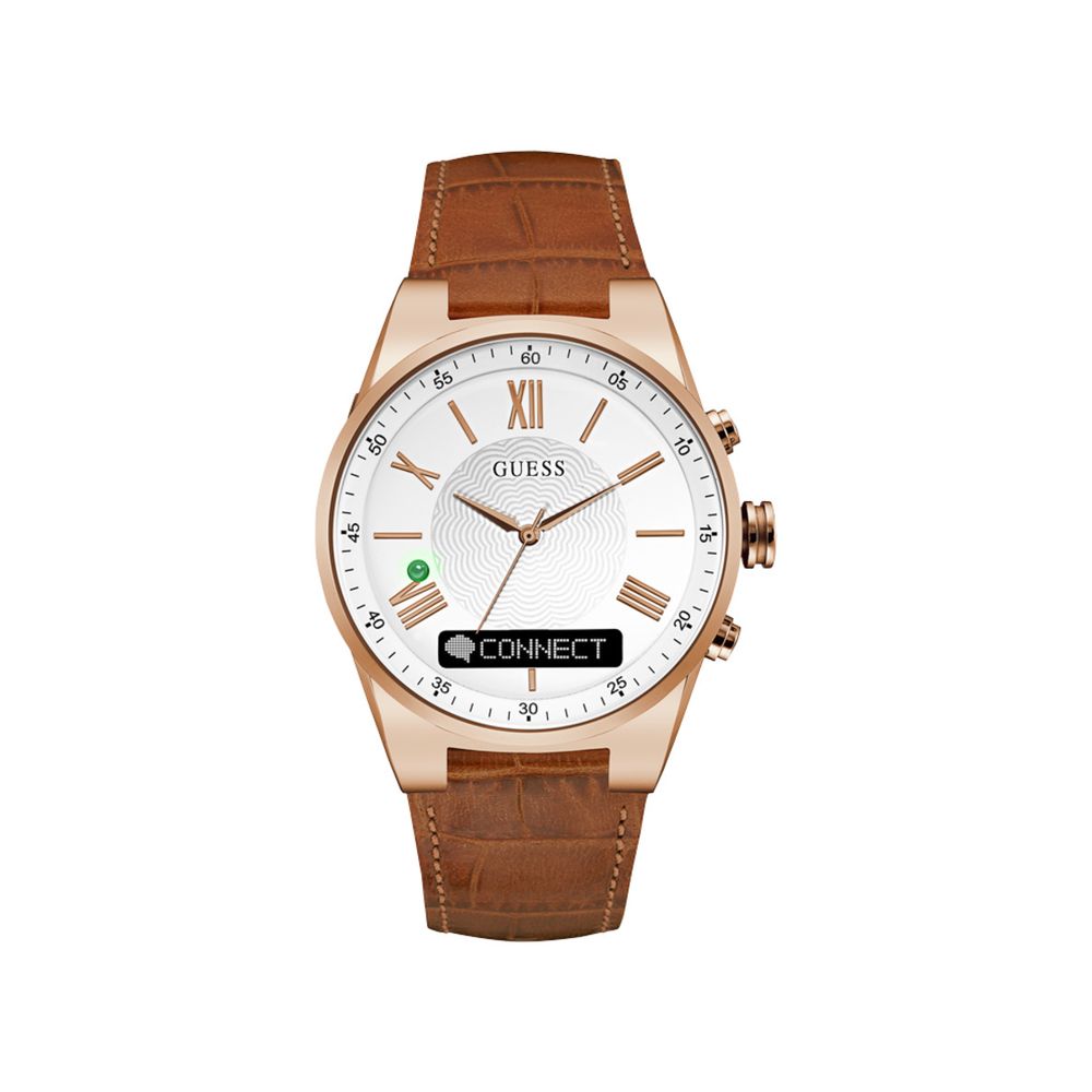 Guess Brown Leather Watch: Timeless Elegance Redefined