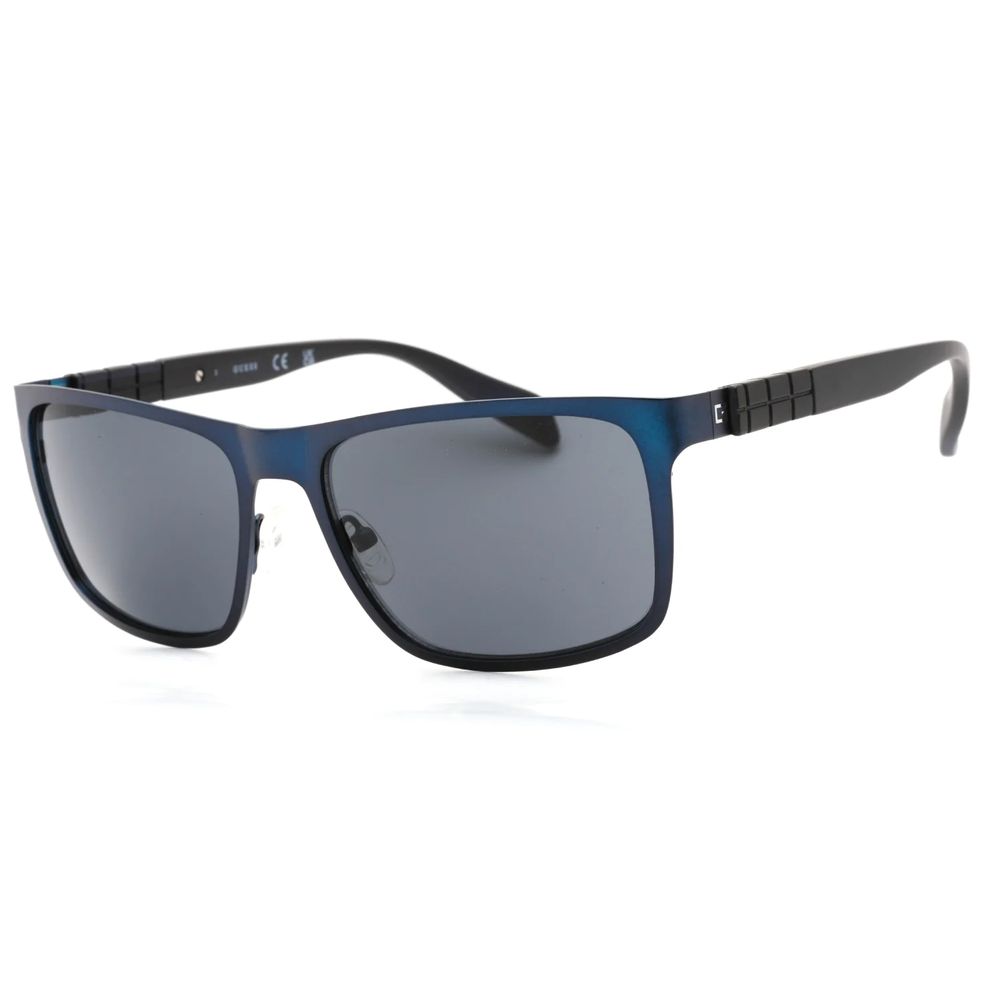 Guess Blue Metal Sunglasses - Effortless Elegance Redefined