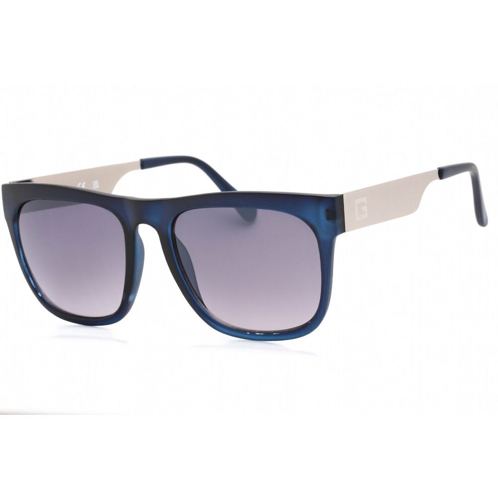 Guess Blue Metal Sunglasses for Elevated Style and Elegance