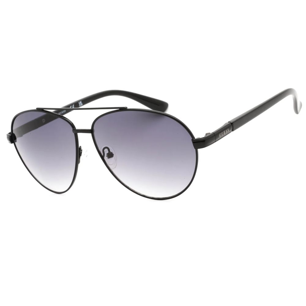 Guess Black Metal Sunglasses for Timeless Elegance