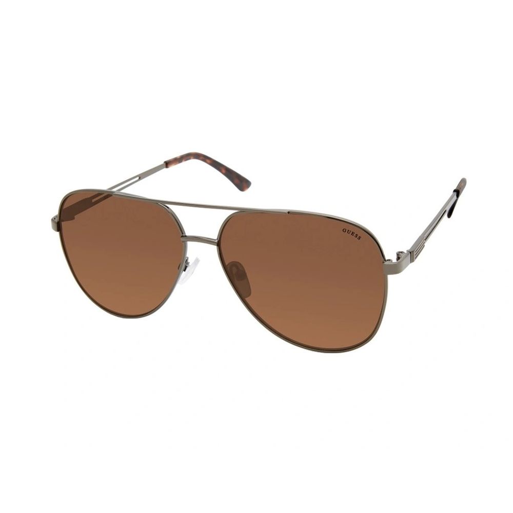 Guess Gray Metal Sunglasses - Timeless Elegance Redefined