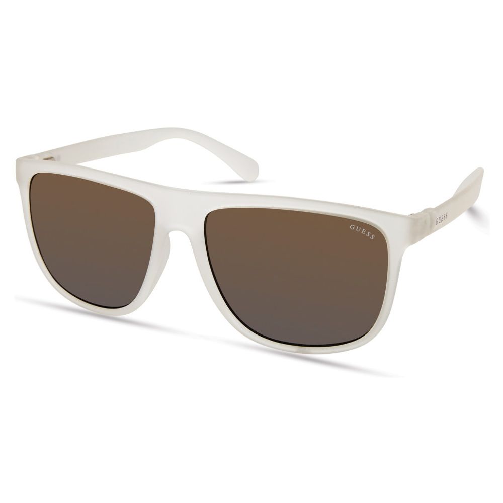 Guess Transparent Grey Resin Sunglasses