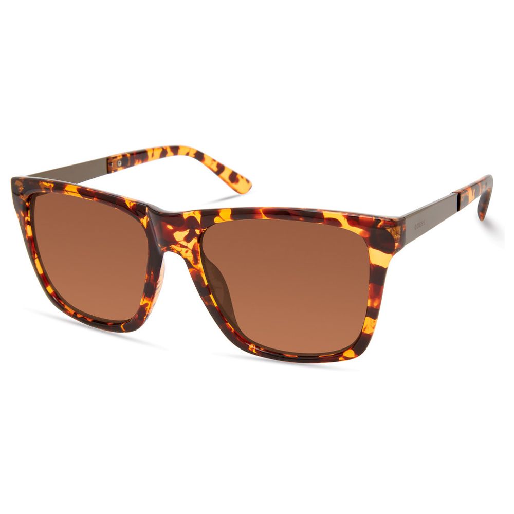 Guess Brown Resin Sunglasses for Timeless Elegance