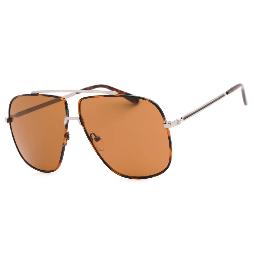 Guess Brown Metal Sunglasses for Elevated Style Statement