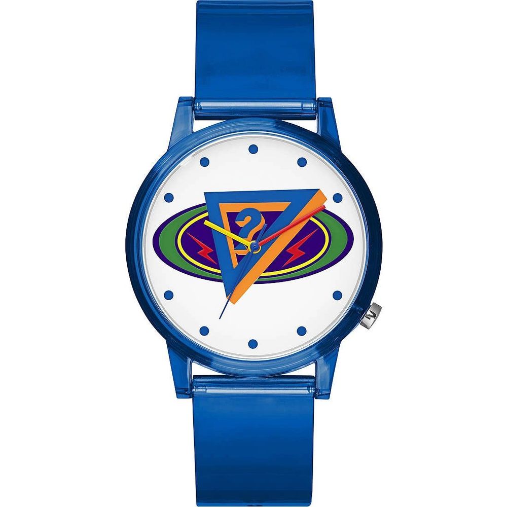 Guess Blue Resin Watch - Luxury Timepiece for Modern Elegance
