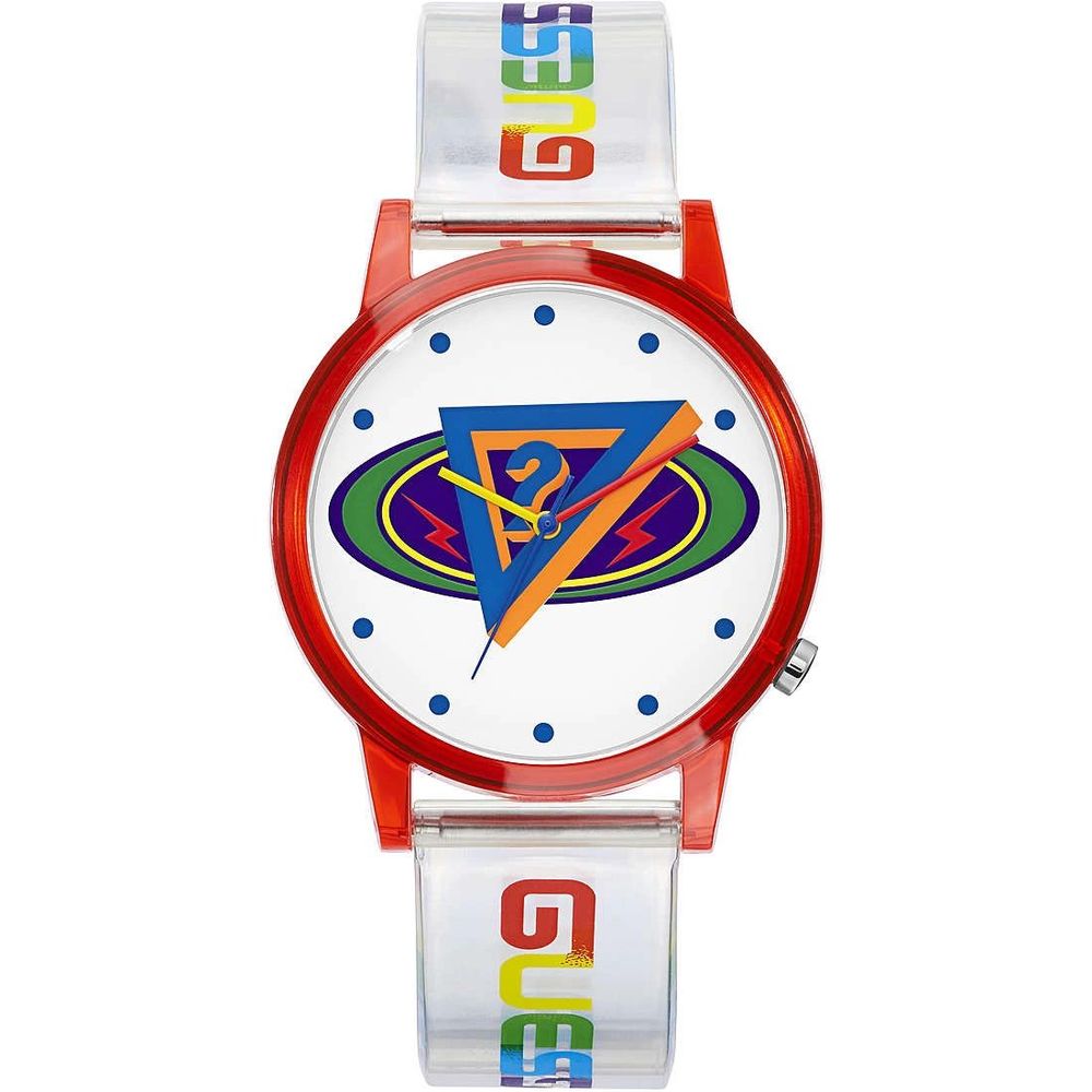 Guess Transparent Resin Watch - Contemporary Luxury Timepiece