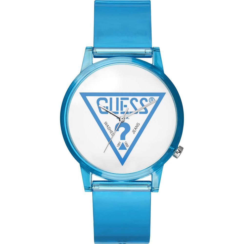 Guess Blue Silicone Watch - Timeless Elegance Redefined