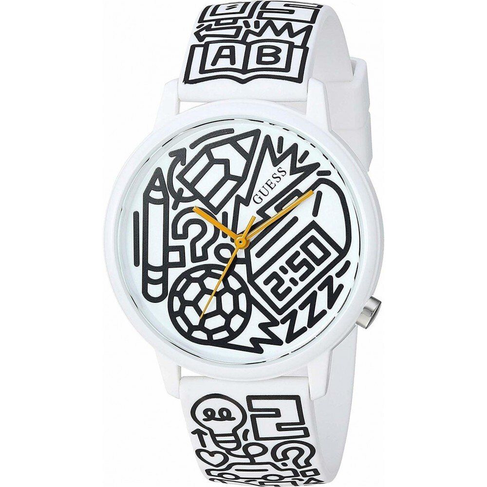 Guess Multicolor Resin Watch - A Statement Timepiece