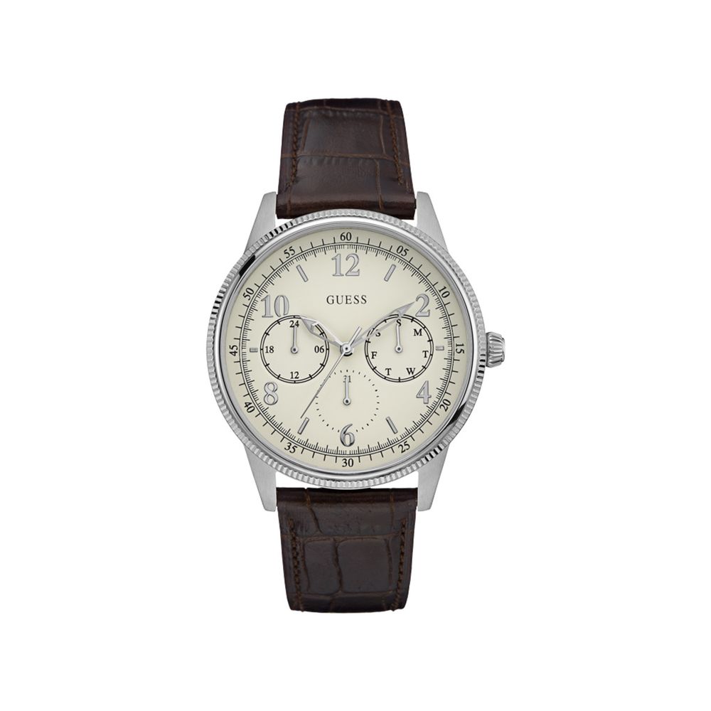 Guess Brown Leather Watch