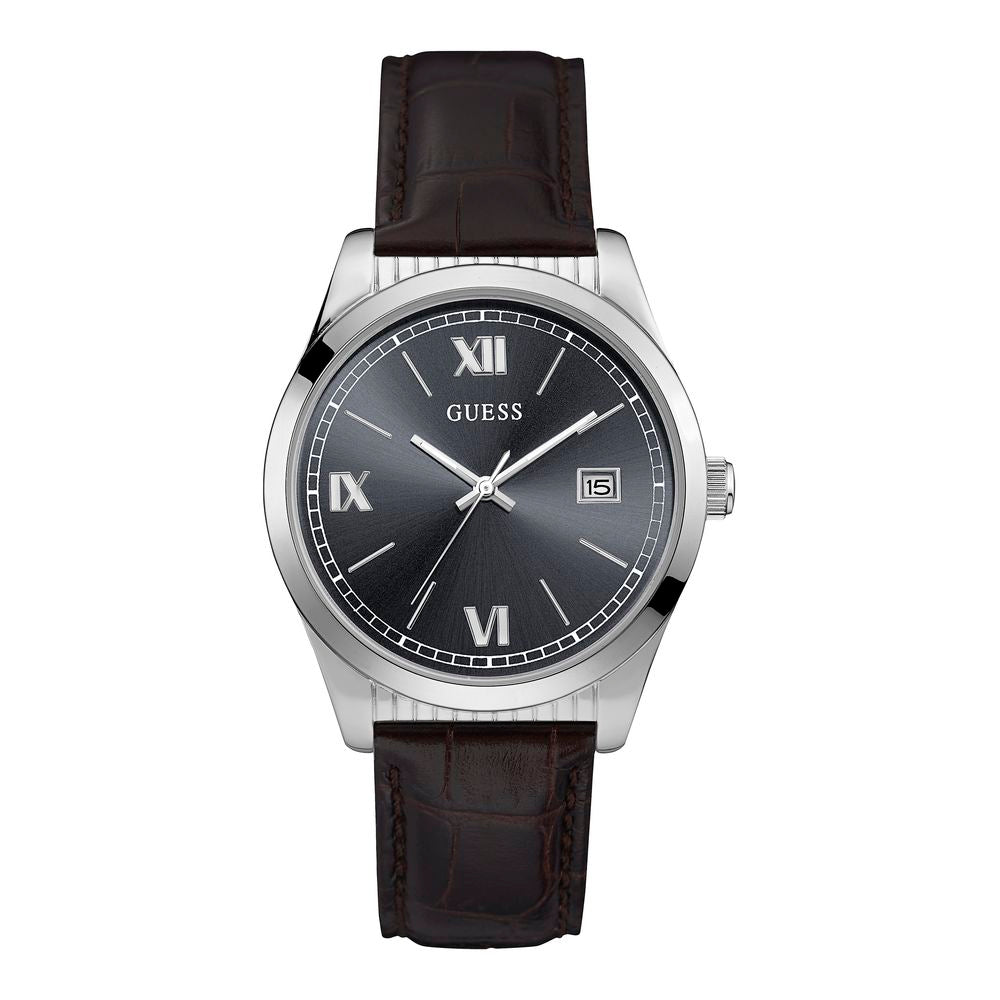 Guess Brown Polyethylene Watch - Timeless Luxury Accessory
