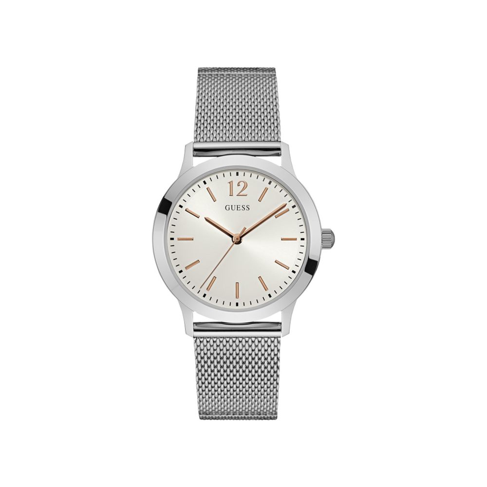 Guess Silver Stainless Steel Watch