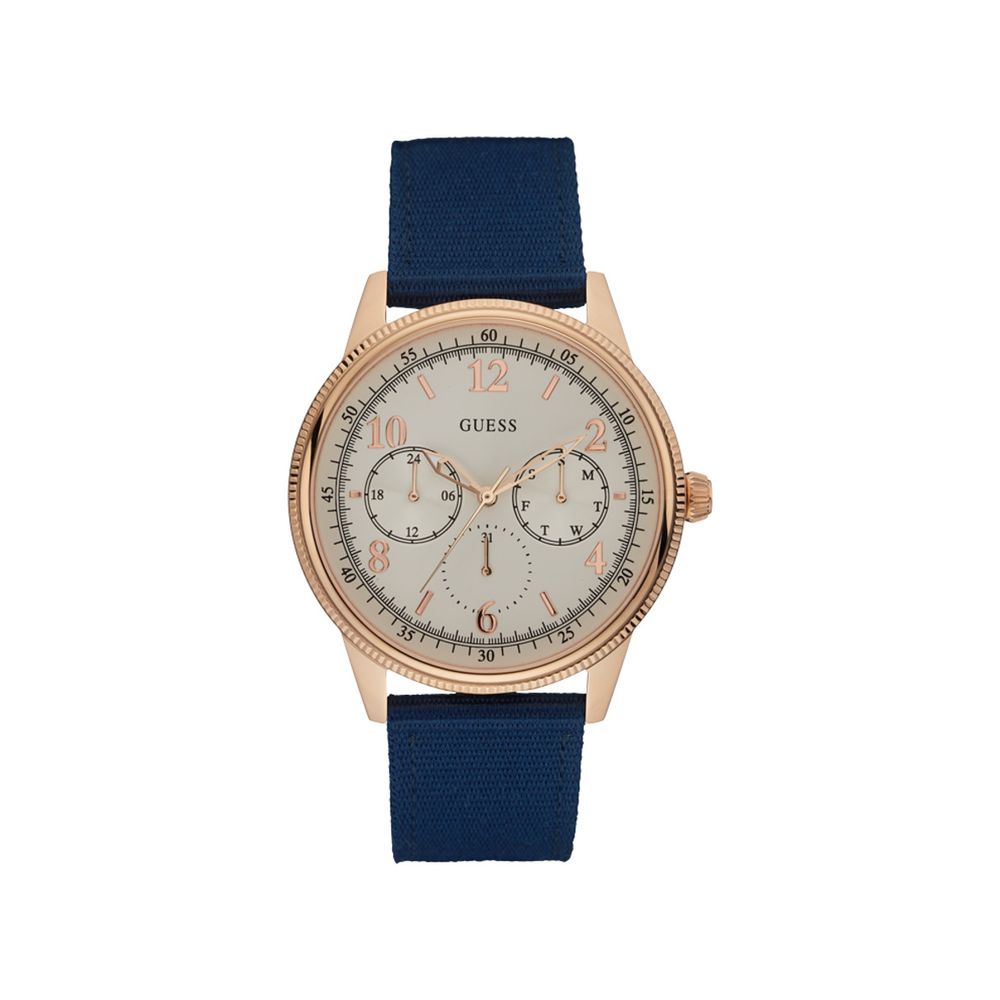 Guess Blue Nylon Watch - A Fusion of Sophistication and Style