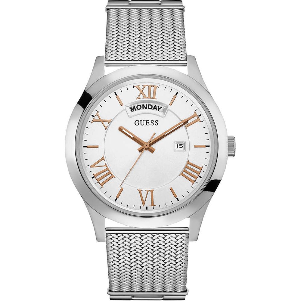 Guess Silver Steel Watch for Timeless Elegance and Style