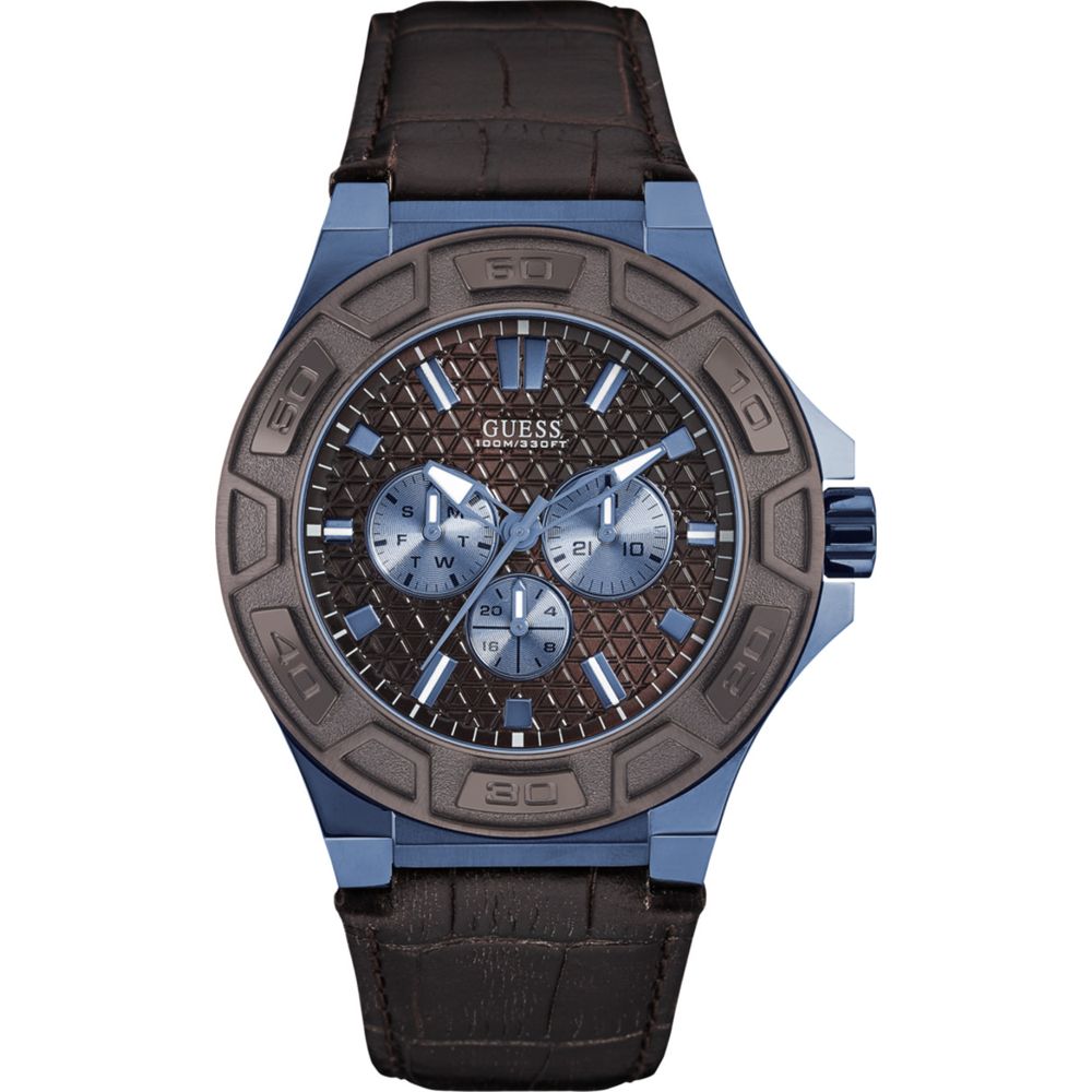 Guess Brown Polyethylene Watch - Timeless Luxury Redefined
