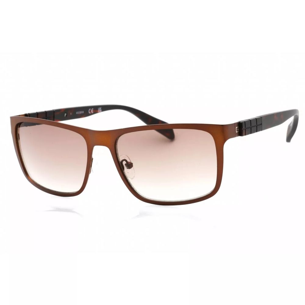 Guess Brown Metal Sunglasses - Timeless Elegance Redefined