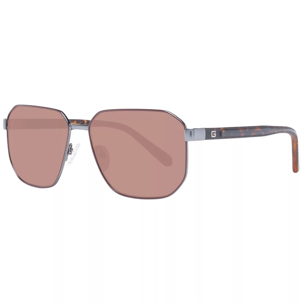 Guess Gray Metal Sunglasses - Timeless Elegance Redefined