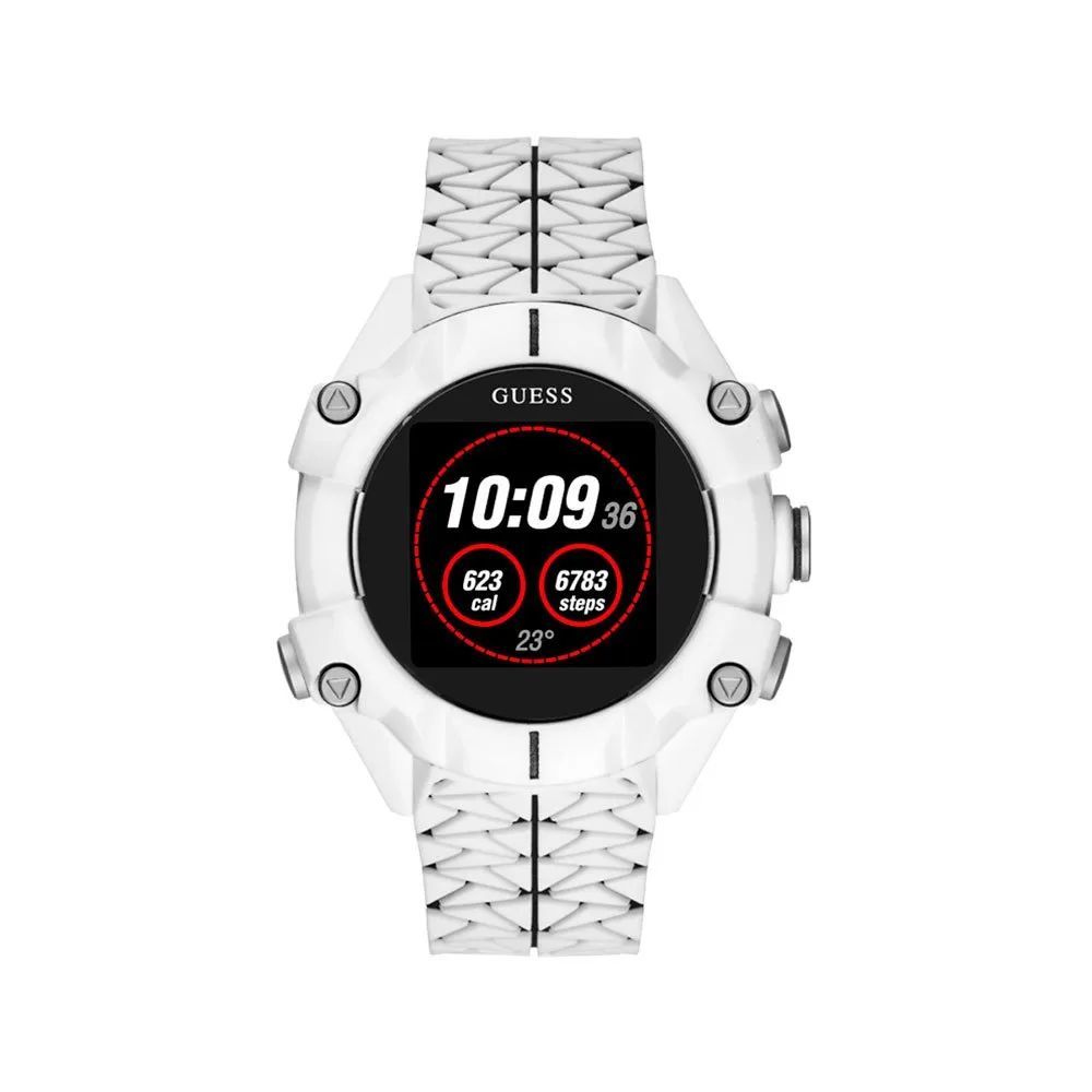 Guess White Resin Watch: Timeless Elegance Redefined