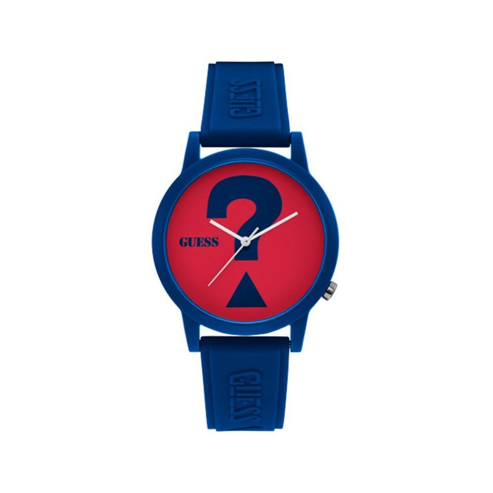 Guess Blue Resin Watch: A Timeless Elegant Statement Piece
