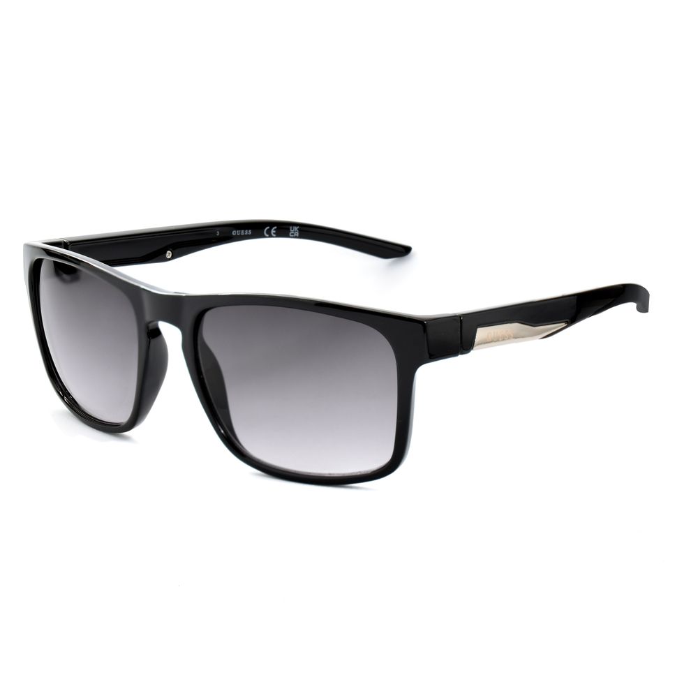 Guess Black Resin Sunglasses for Effortless Elegance