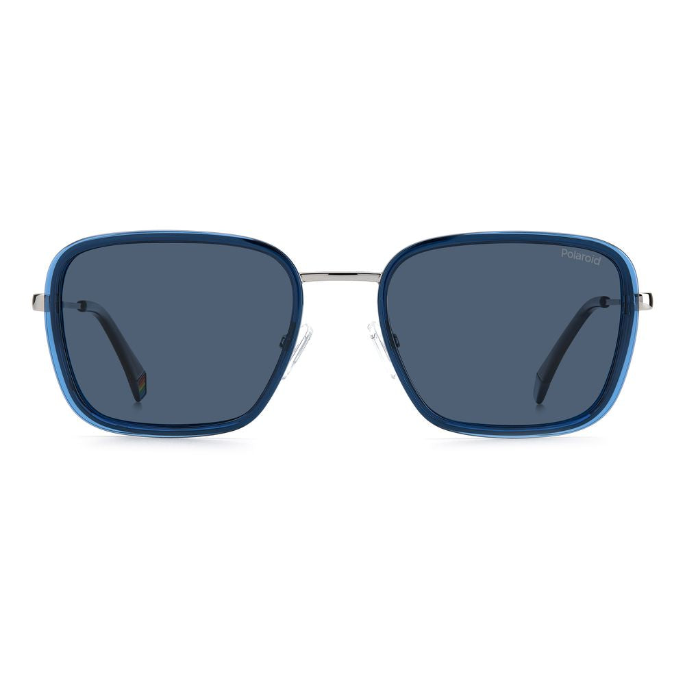 Polaroid Blue Acetate Sunglasses for Elevated Style