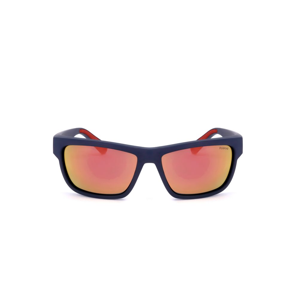 Polaroid Blue Nylon Sunglasses for Effortless Elegance