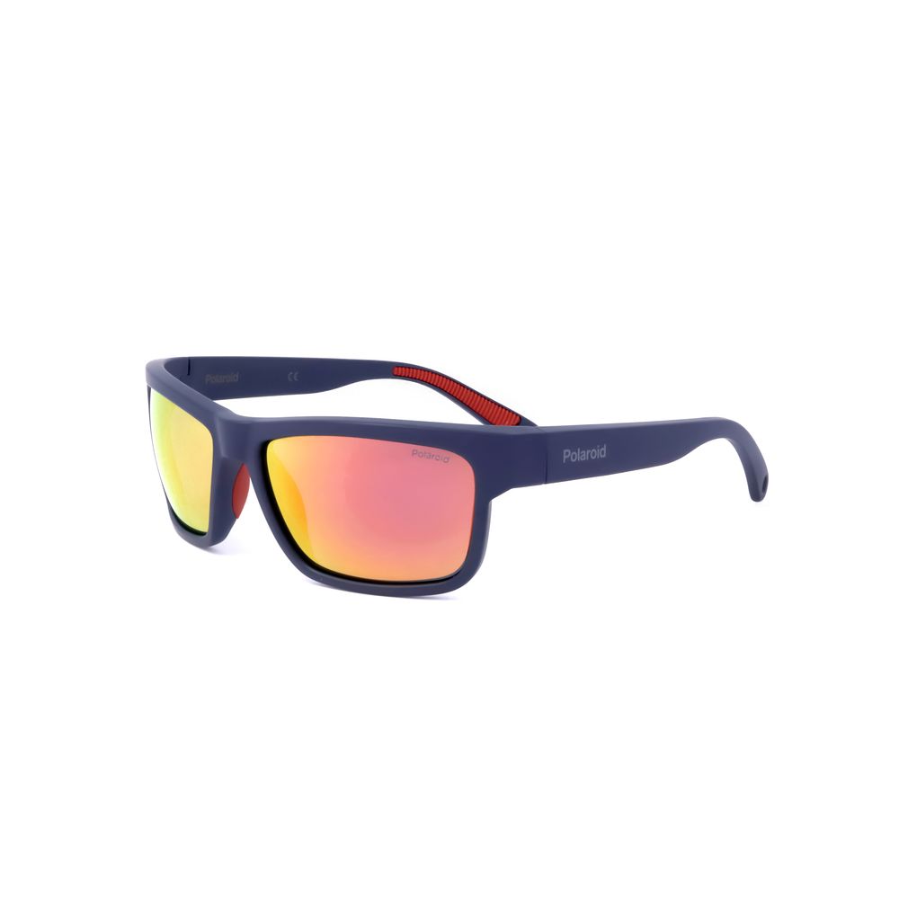 Polaroid Blue Nylon Sunglasses for Effortless Elegance