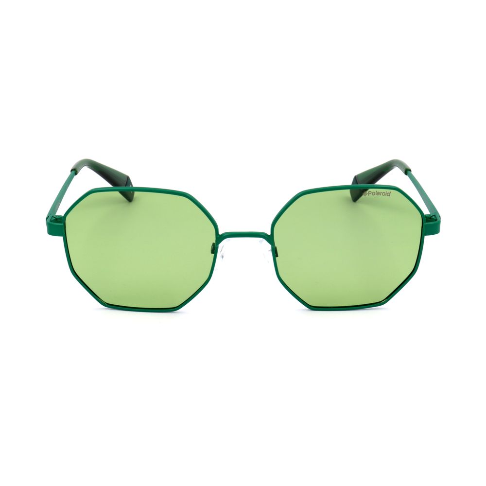 Polaroid Green Metal Sunglasses for Elevated Style