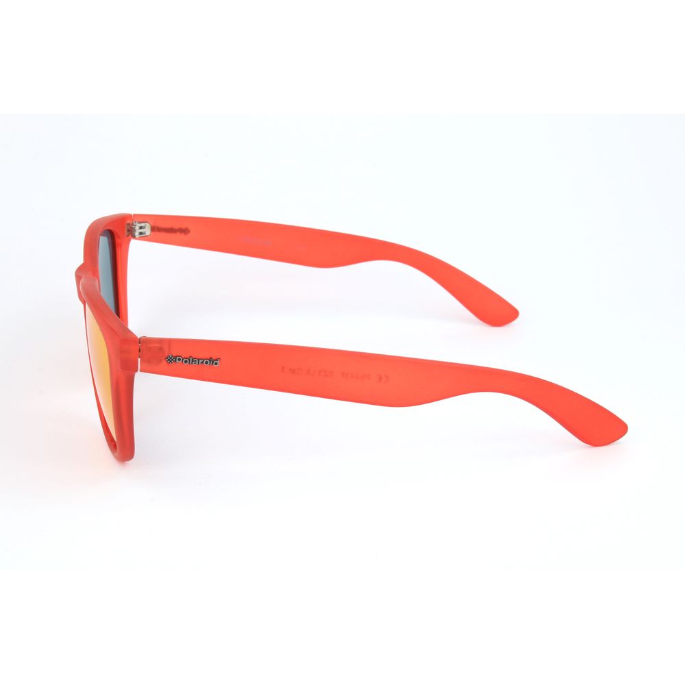 Polaroid Red Acetate Sunglasses for Bold Summer Style