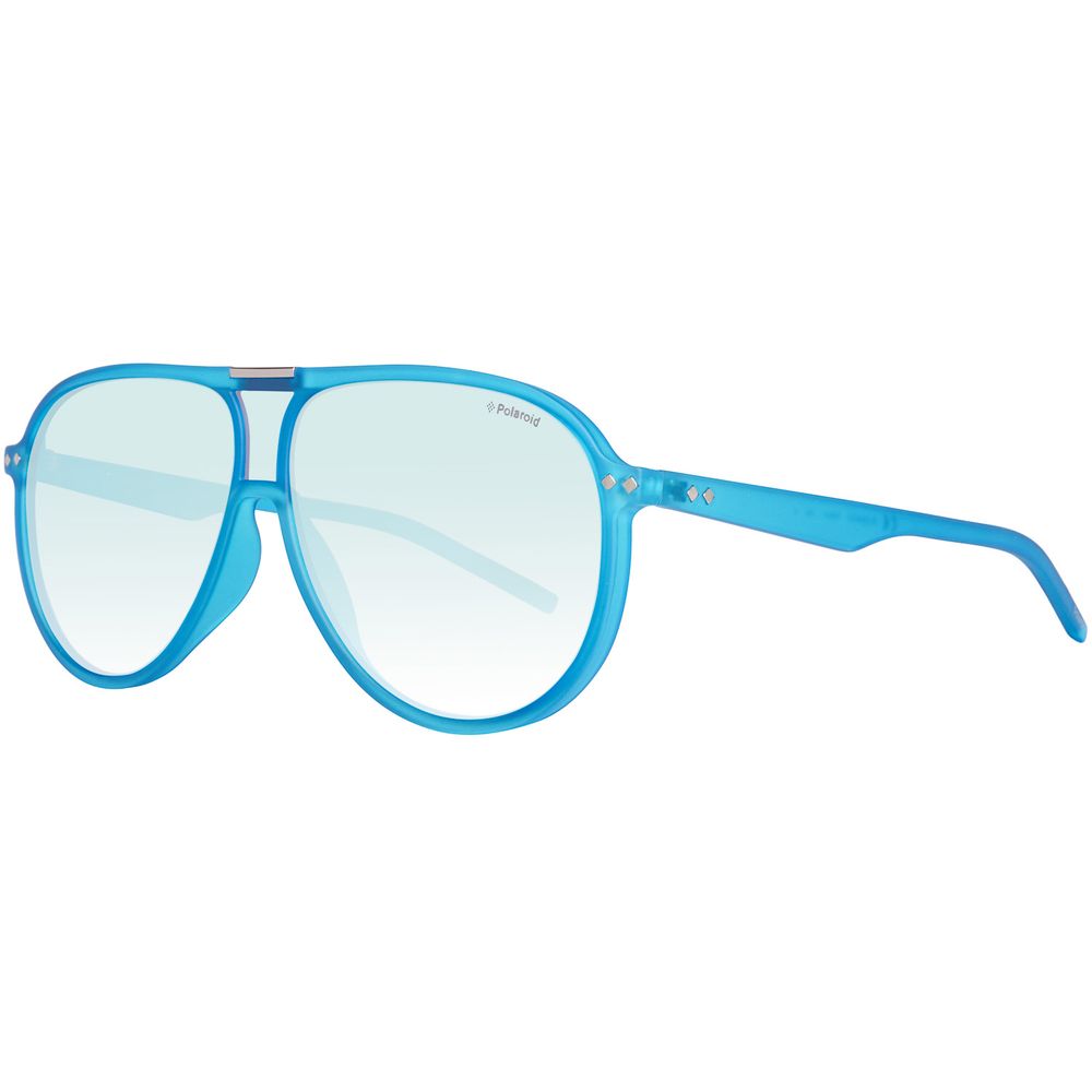 Polaroid Blue Acetate Sunglasses for Timeless Elegance