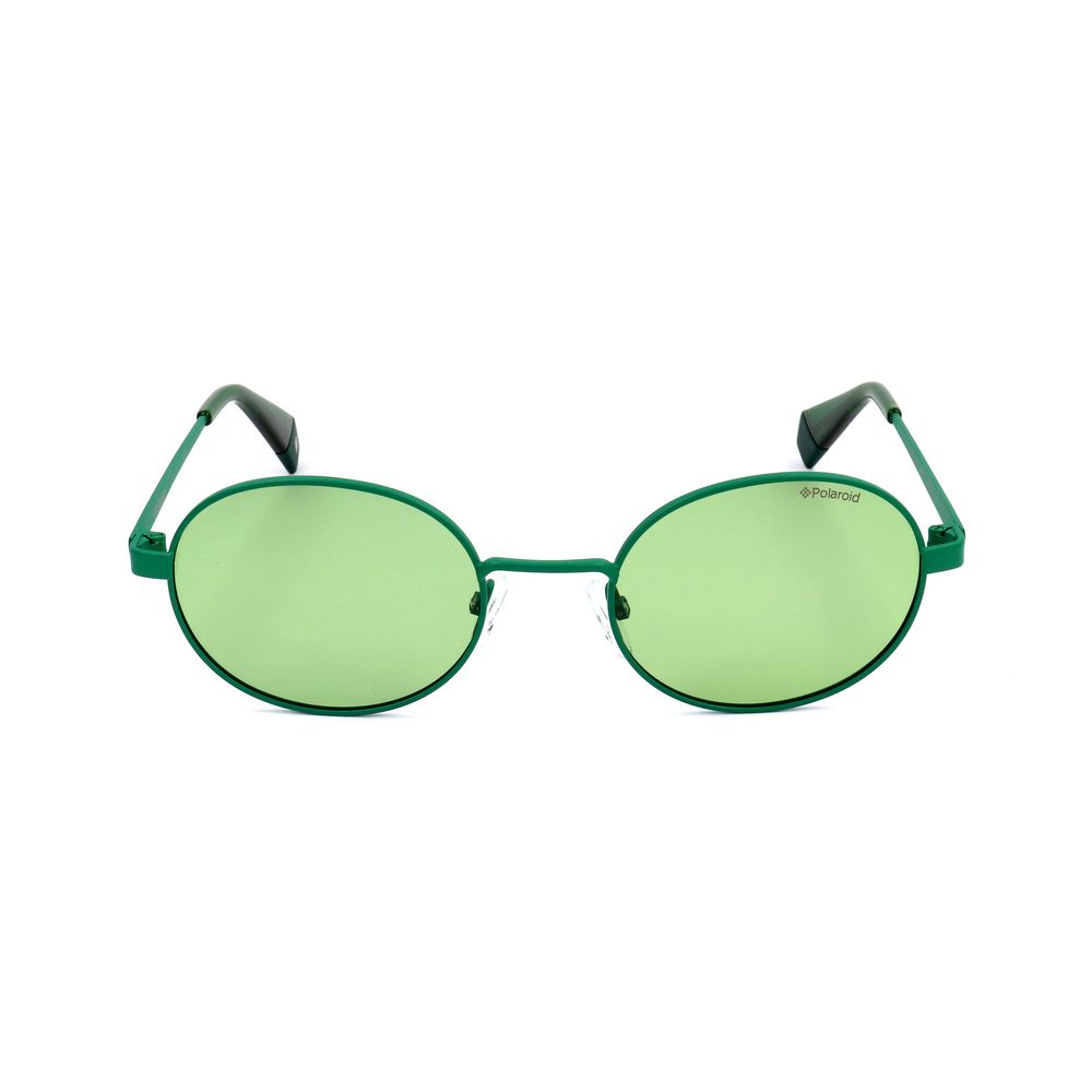 Polaroid Green Metal Sunglasses - Timeless Luxury Accessory