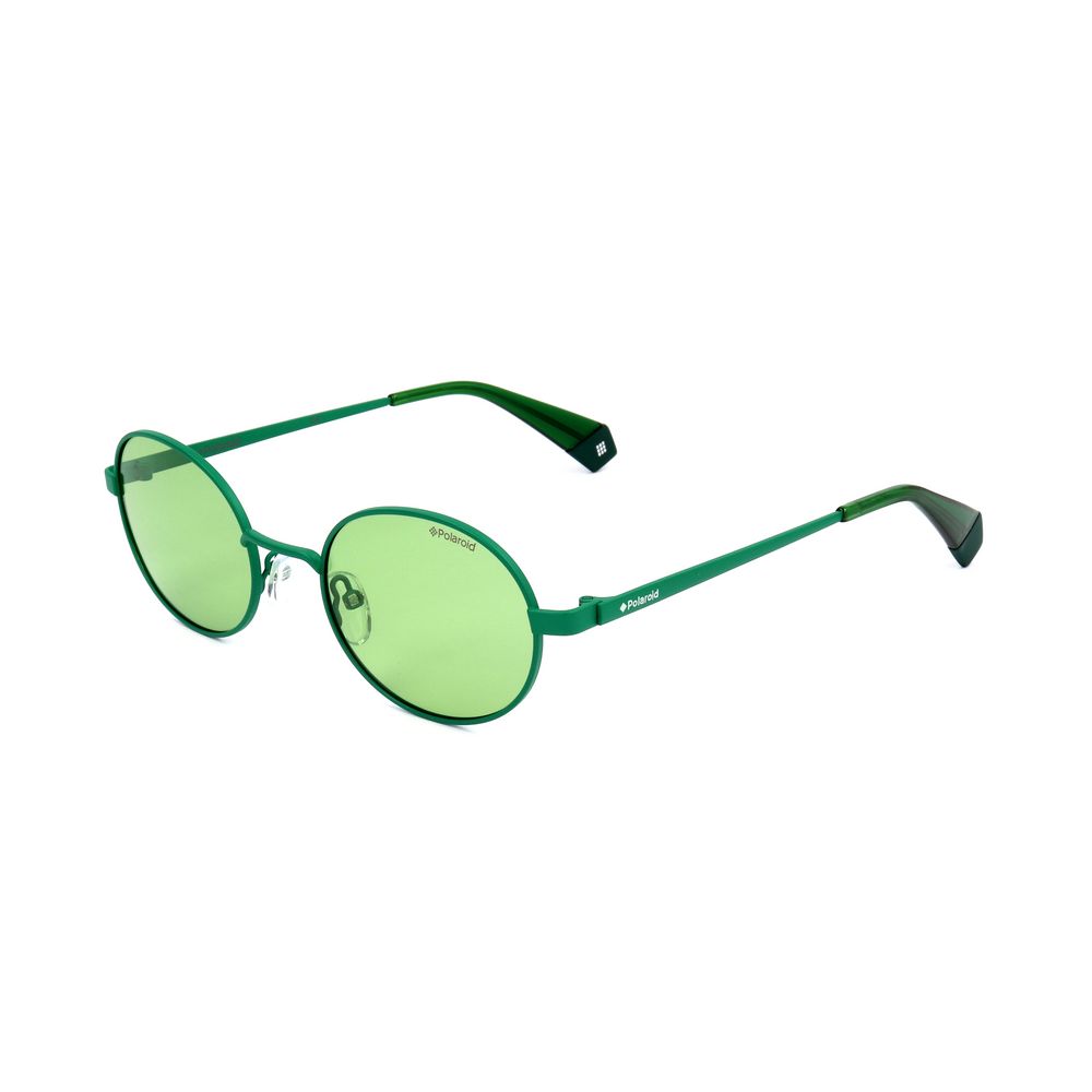 Polaroid Green Metal Sunglasses - Timeless Luxury Accessory
