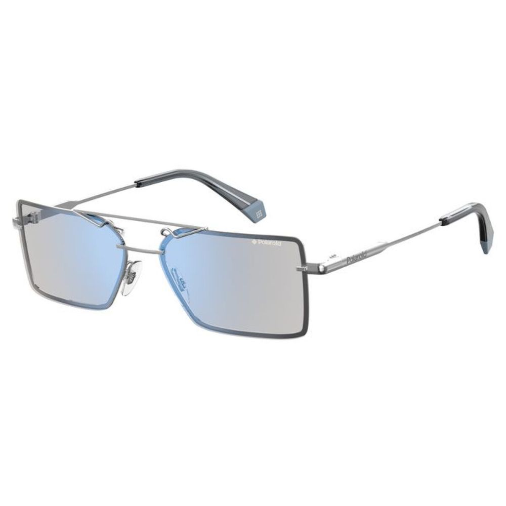 Polaroid Gray Metal Sunglasses for Effortless Elegance